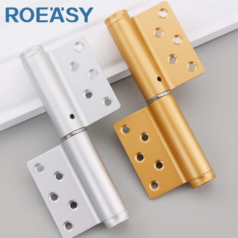 ROEASY Door Hinge 45KG 85KG 100KG Hinge Combine With Door Stopper Closer Function Heavy Duty Hydraulic Door Hinges