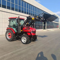 Tracteur agricole européen de l'euro V 50HP 504-B, CE COC d'approvisionnement de chargeur frontal