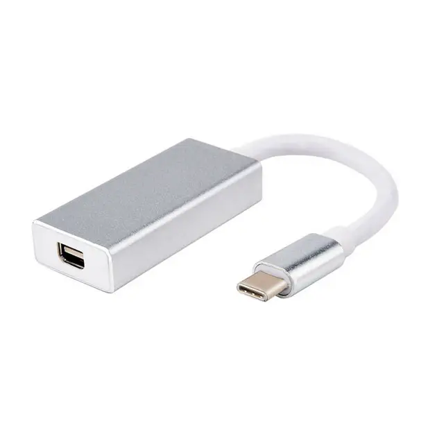 New arrival 4K Type-C to Mini Displayport female cable with aluminum alloy shell