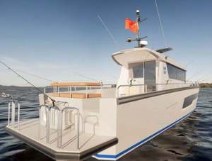 XJZJ-550 Yacht de fête en aluminium de luxe de 55 pieds New Wave Yacht de pêche de 55 pieds pour le divertissement - Product Image 5