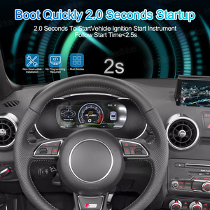 NaviHua 12.3 "misuratore olio Auto Auto misuratore tachimetro Auto digitale cruscotto Cluster virtuale Cluster CockPit per <span class=keywords><strong>Audi</strong></span> <span class=keywords><strong>A3</strong></span> <span class=keywords><strong>2013</strong></span> 2019 - Product Image 6