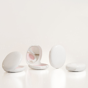 Minimalist Empty Plastic Case with Mirror <b>for</b> Eyeshadow Blush Highlighter Concealer Contour - Product Image 6