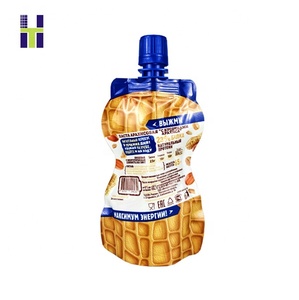 Tùy chỉnh in đứng lên túi cho bơ đậu phộng và nước sốt in ống đồng với vòi và nắp - Product Image 2