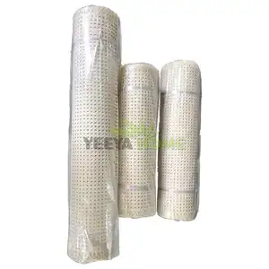Eco-Friendly Paintable Artificial Cotton Weaving Fine Open Mesh Paper Rattan Roll