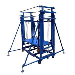 Chất lượng cao thép giàn giáo Nâng Nền tảng với động cơ 500kg tải có thể gập lại di động để xây dựng và bảo trì - Product Image 6