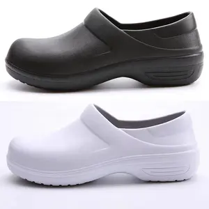 Chaussures de travail légères et souples en EVA unisexes pour hôtel, cuisine, antidérapantes, imperméables, sabots de chef, chaussures de sécurité médicales - Product Image 1