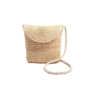 Bolso Bandolera Pequeño de Paja Tejida a Mano, Estilo Macramé, para Playa, Directo del Proveedor Indio - Product Image 1