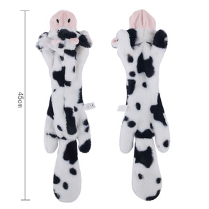 Dog Squeaky Toys No Stuffing <b>Plush</b> Raccoon Squirrel Skunk Fox Cow Penguin Lion Juguete Para Perros <b>Plush</b> <b>Cat</b> Pet Dog Chew Toys - Product Image 5