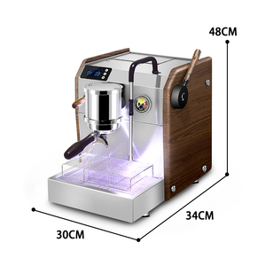 1500W Koffie Maker Machine Onafhankelijke Stoom Espressomachine 3.8L Automatische Pourover Koffie Brouwer Elektrische Hot Koffiezetapparaat - Product Image 1