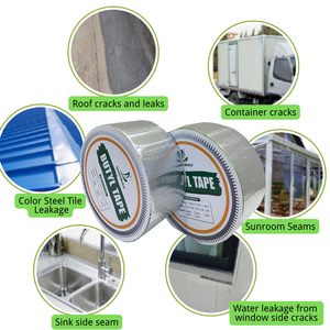 Ruban adhésif caoutchouc butyle pour <span class=keywords><strong>réparation</strong></span> de conduits, 1 pièce, Membrane étanche et forte adhésion - Product Image 3