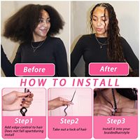Cheveux tressés indiens bruts de qualité 15 a 100 cheveux humains en vrac de vague de corps non transformés pour le tressage de tresses Boho noires naturelles sans trame