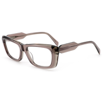 Gafas Elan Optical M025, Nuevo Diseño, Montura Cuadrada Retro Moderna, Montura Completa Pequeña, Gafas de Acetato para Mujer, Suministro Directo de Fábrica