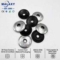 Malaxy 316 – Rondelles d'étanchéité plates en EPDM en acier inoxydable, attaches en caoutchouc étanches de qualité marine