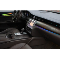 Kit d'éclairage d'ambiance de luxe pour voiture Symphony pour Maserati Ghibli/Quattroporte, bande LED en fibre optique acrylique, vente directe usine