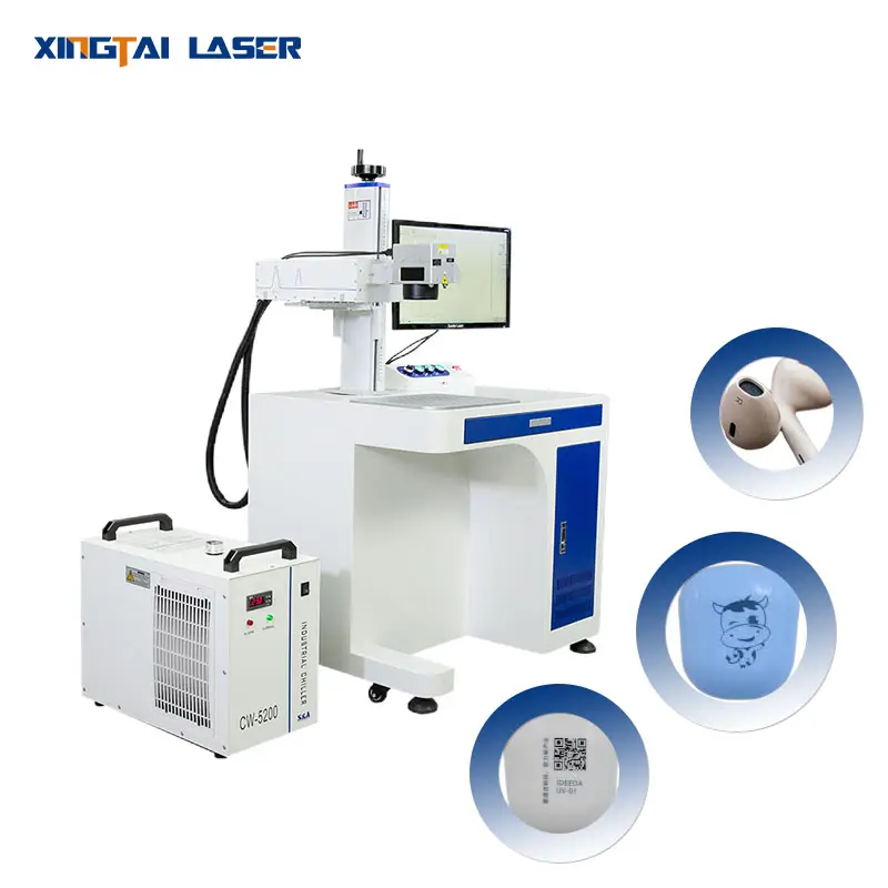 5W 3 Watt 10W Wholesale Ray Fine Half Enclosed Uv Marking Laser Machine Factories LaSer De Fibra