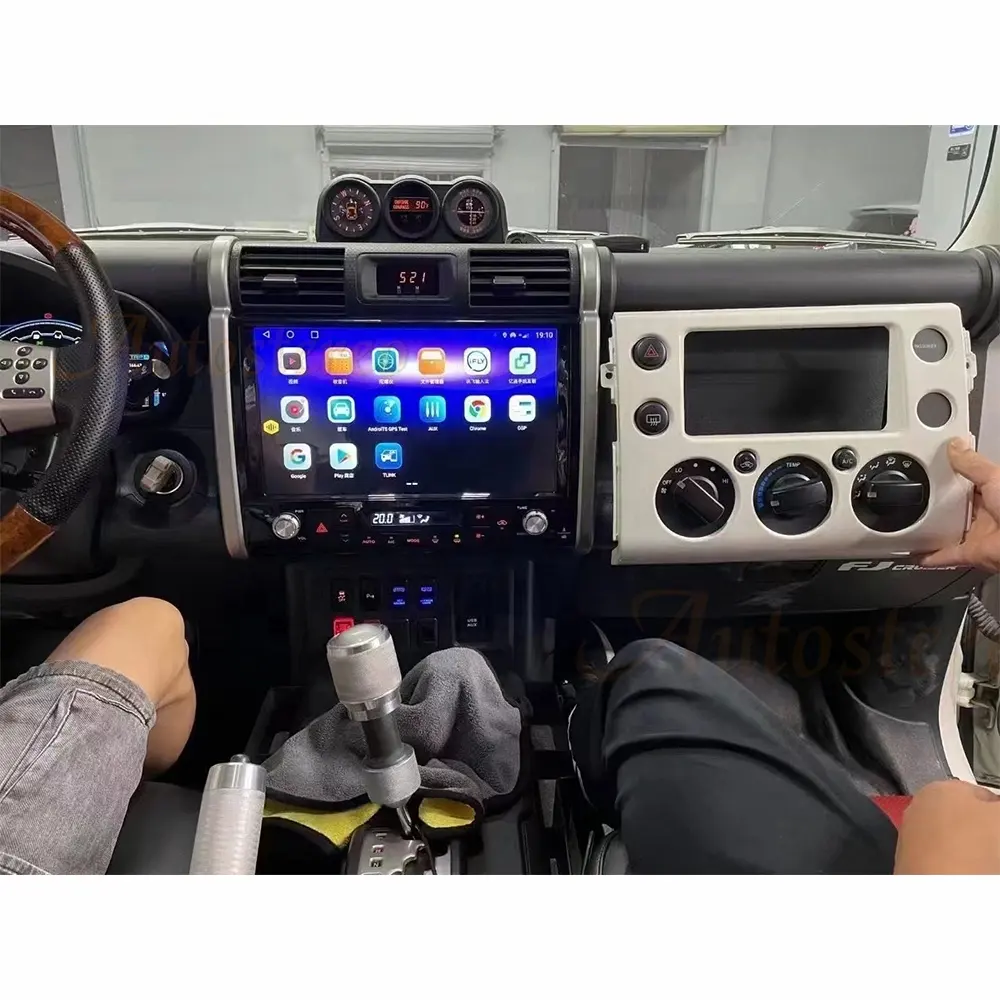 2022 GEN 13.6 Android 11.0 Für TOYOTA FJ Cruiser Auto GPS Navigation Auto Stereo Head Unit Multimedia Player Carplay Radio Tape