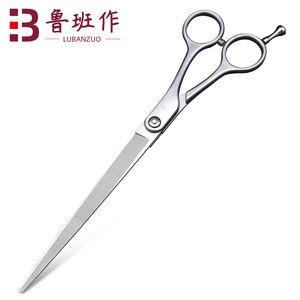 Lu Ban's Work Hairdresser Scissors 440C Stainless Steel Flat Shears Professional Hair Styling Right Handed - Product Image 1