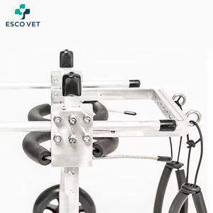 ESCOVET Silla de 2 Ruedas Ajustable Personalizada <span class=keywords><strong>Para</strong></span> Mascotas Discapacitadas Piernas Traseras Movilidad Silla de Ruedas <span class=keywords><strong>para</strong></span> <span class=keywords><strong>Perros</strong></span> - Product Image 6