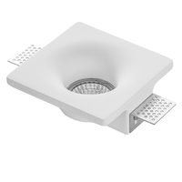 Lampu sorot LED anti-silau, lampu sorot aluminium Super LED 7W, plester langit-langit ramping cerdas Modern untuk kamar tidur