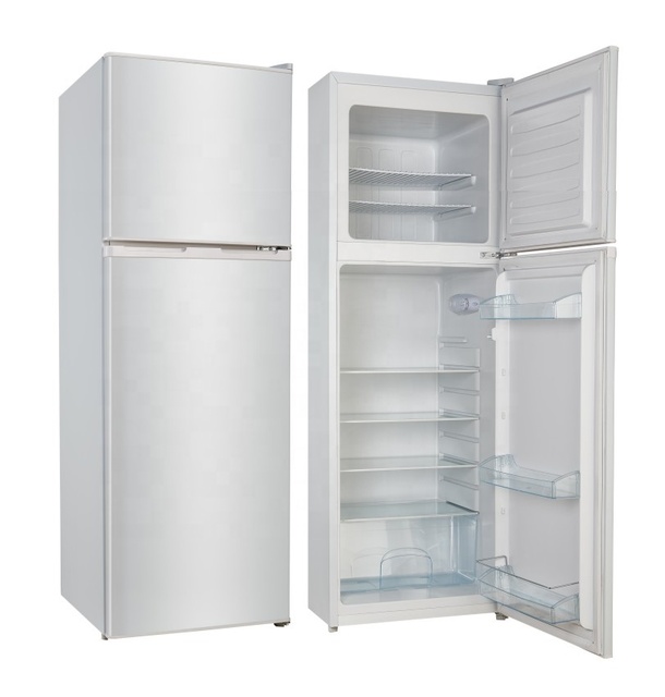 DC 12V/24V Compressor Single Door Vertical Refrigerator for Home Appliance Type 92L 118L Portable Ce OEM Inkjet Printing English