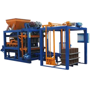 QTJ4-25 Automatische Mechanische Blok Maken Machine Beton Holle Baksteen Machine