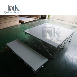 High Quality Aluminum Portable Folding <b>Stage</b> With Stair for Wedding Party Events - Product Image 6