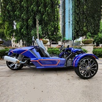 Triciclo de 3 Ruedas Usado, Autos Accidentados en Venta, ZTR Trike Roadster 350cc, Auto Eléctrico de 2 Plazas, Capacidad de 300 kg, Certificado CE, Personalizado