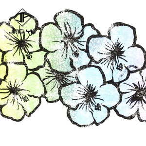 Camiseta Corta de Verano con Diseño de Fabricante, Camiseta Corta con Estampado de Flores Hawaianas Personalizada, Camiseta Corta con Cuello Redondo para Mujer - Product Image 5