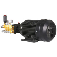 Nettoyeur haute pression portable 3000W 150-200 bars pour usage domestique et commercial, avec pompe à piston et moteur