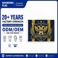 Bendera Iklan Persegi Panjang 3x5ft dengan Logo Kustom, Anti Kusut, Bahan Polyester Non-Woven, Cetak Digital, untuk Penggunaan Luar Ruangan, Perlindungan UV
