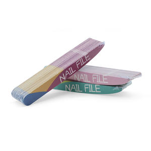 OEM مصنع مخصص المطبوعة المتاح ملفات الأظافر على الوجهين المهنية الخشب الصنفرة رقيقة تلميع مصادر مواد الصنفرة - Product Image 4