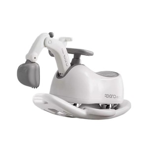 Voiture à pédales en forme d'arachide pour enfants de 1 à 3 ans, excavatrice, cheval à bascule, planche d'équilibre, multifonction - Product Image 5