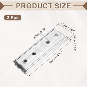 Conectores para Sofás Seccionales (2 Piezas), Conectores para Muebles, Piezas para Camas, Soporte de Conexión para Sofás, para Mantener los Muebles y Sofás en su Lugar - Product Image 3