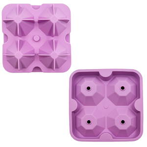 Tổ ong Silicone <span class=keywords><strong>Ice</strong></span> <span class=keywords><strong>Cube</strong></span> Tray với nắp, 37 hình lục giác Cubes linh hoạt dễ dàng-pop <span class=keywords><strong>Ice</strong></span> khuôn - Product Image 4