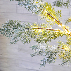 Hot bán 71in 180led ổn định tráng men <span class=keywords><strong>Tree</strong></span> Lights với Cypress lá tuyết giáng sinh trang trí ánh sáng cho Đảng lễ hội phòng - Product Image 4
