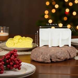 Molde de Silicona para Velas de Santa Claus TangChu - Kit para Hacer Velas 3D de Papá Noel para Regalos Navideños, Decoración para Fiestas de Navidad - Product Image 6