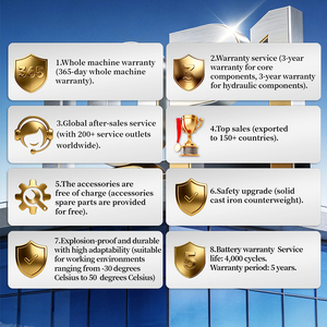 משלוח חינם מלגזה דיזל 3 טון 3.5 טון מלגזה בעירה פנימית 3.5 טון מלגזה חיצונית לבנייה - Product Image 6