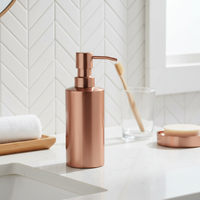 Distributeur de savon en acrylique MSV « Hans » de couleur cuivre
