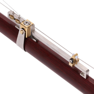 Stainless Steel Adjustable Erhu Tuner With Knob Control For <b>Stringed</b> <b>Instruments</b> Polished Finish - Product Image 1