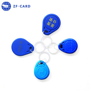 13.56MHz HF <span class=keywords><strong>Mifare</strong></span> (r) cổ điển 1K RFID tag/keyfob với Laser 10 chữ số uid số - Product Image 3