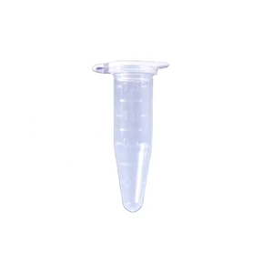 1.5/0.5ml Round Bottom <strong>Centrifuge</strong> Tubes w Attached Caps Clear White Test Tube Holder - Product Image 5