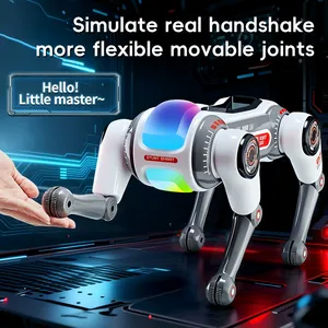 Perro robot interactivo inteligente con control remoto, diálogo de voz inteligente con IA y aprendizaje, mascota electrónica. - Product Image 3