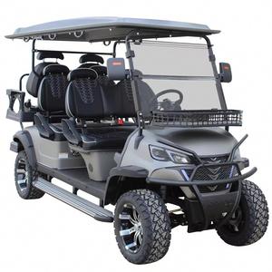 Sièges personnalisés New Energy 6 places 30 km/h voiturette de golf électrique Street Legal voiturette de golf pour adultes - Product Image 1
