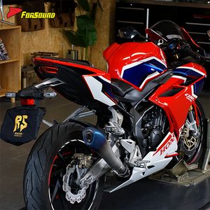 RS para Dolphin Style Z400 Z900 GSX CB R3 <span class=keywords><strong>Sprint</strong></span> 300 Benelli CF <span class=keywords><strong>Moto</strong></span> tubo de escape de motocicleta modificado de acero inoxidable - Product Image 5