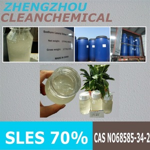 SLES 70% Liquide, Laureth <span class=keywords><strong>Sulfate</strong></span> de Sodium pour la Production de Savon de Lavage Automobile et de Produits Chimiques pour Soins Capillaires - Product Image 6