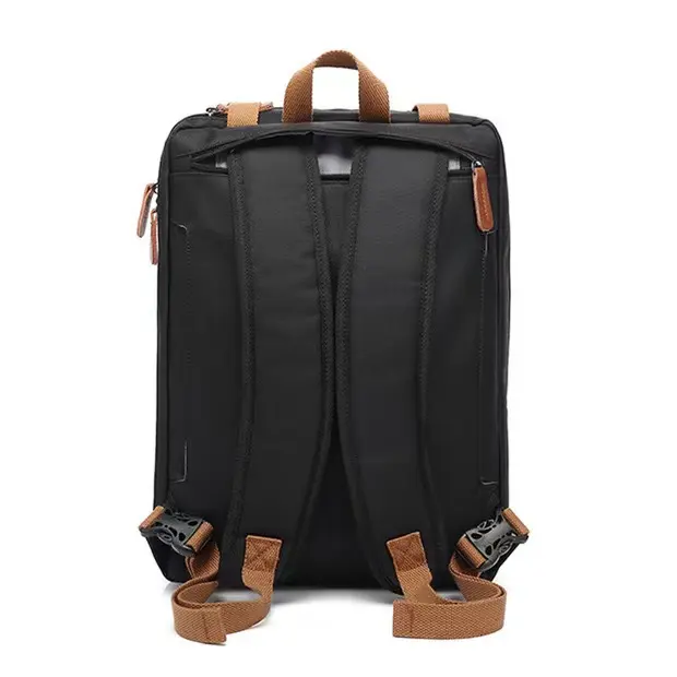 뜨거운 판매 멀티 포켓 비즈니스 여행 방수 나일론 대용량 OEM 휴대용 숄더 토트 노트북 남성 가방 배낭