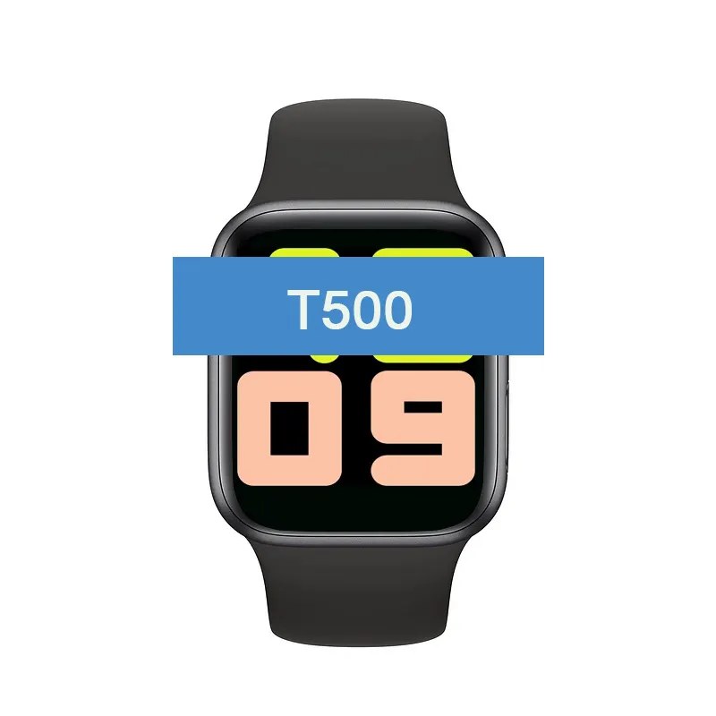 2021 T500 Sport Armband Armband Herzfrequenz Schlaf monitor Wasserdicht IWO 13 Serie 6 Reloj Smartwatch T500 Musik Smart Watch