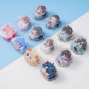 Clips de Acrílico y PP Personalizados al por Mayor, Clips de Almacenamiento con Personajes de Anime y Dibujos Animados para Estudiantes y Oficinas, Accesorios Decorativos para Escritorio - Product Image 3