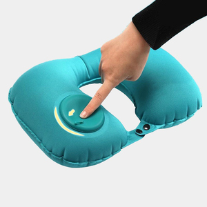 <span class=keywords><strong>Meilleur</strong></span> <span class=keywords><strong>oreiller</strong></span> de cou gonflable <span class=keywords><strong>pour</strong></span> bureau am, coussin de soutien lombaire gonflable <span class=keywords><strong>pour</strong></span> avion, bureau, chaise, voiture - Product Image 3