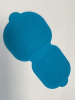Électrodes adhésives en hydrogel personnalisées OEM/ODM en forme de gourde pour TENS/EMS corporel et abdominal, avec contrôle de la minuterie, certifiées CE